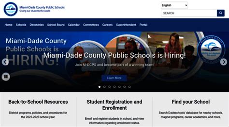 Www.dade schools.net - Infinite Possibilities. Miami-Dade County Public Schools recently unveiled Infinite Possibilities, the 2021-2026 Strategic Plan that will guide the work of the system over the next 5 years. This plan affirms the District’s commitment to providing all students with a world-class education that prepares them to reach their full academic ...